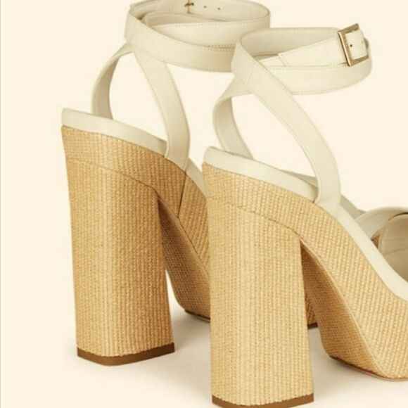 BRAND NEW GUESS PLATFORM BLOCK HEEL OPEN TOE SANDAL - Picture 1 of 12